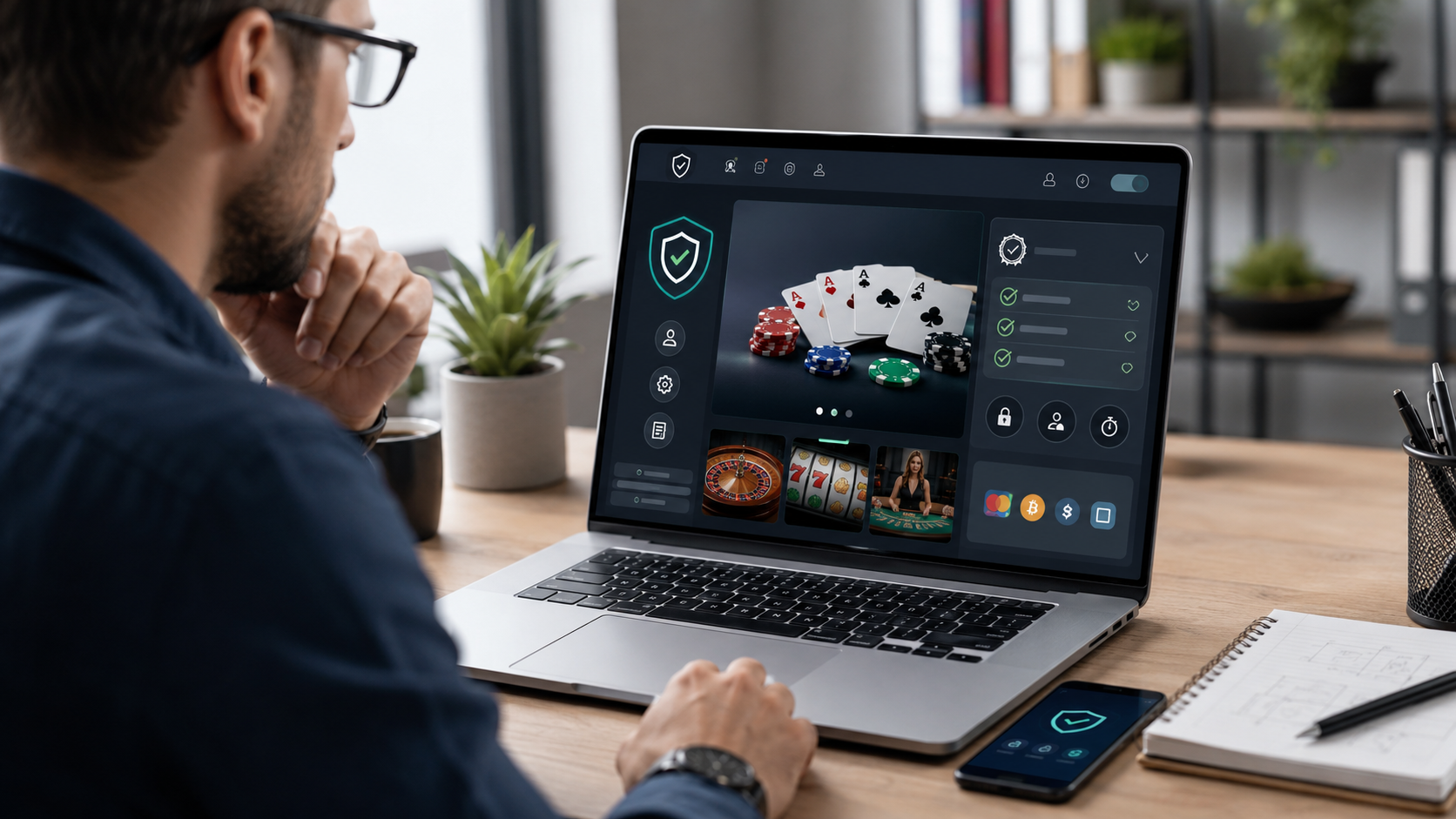 Gambling website ux trust